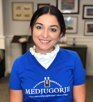 Medjugorje "Horizon" V-neck T-shirt